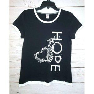 California Basics Cool 2B Christian Hope The Glam Black/White Medium Shirt